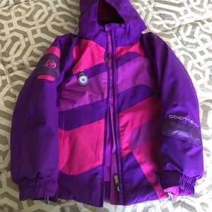 Girls Obermeyer ski jacket, Size 6